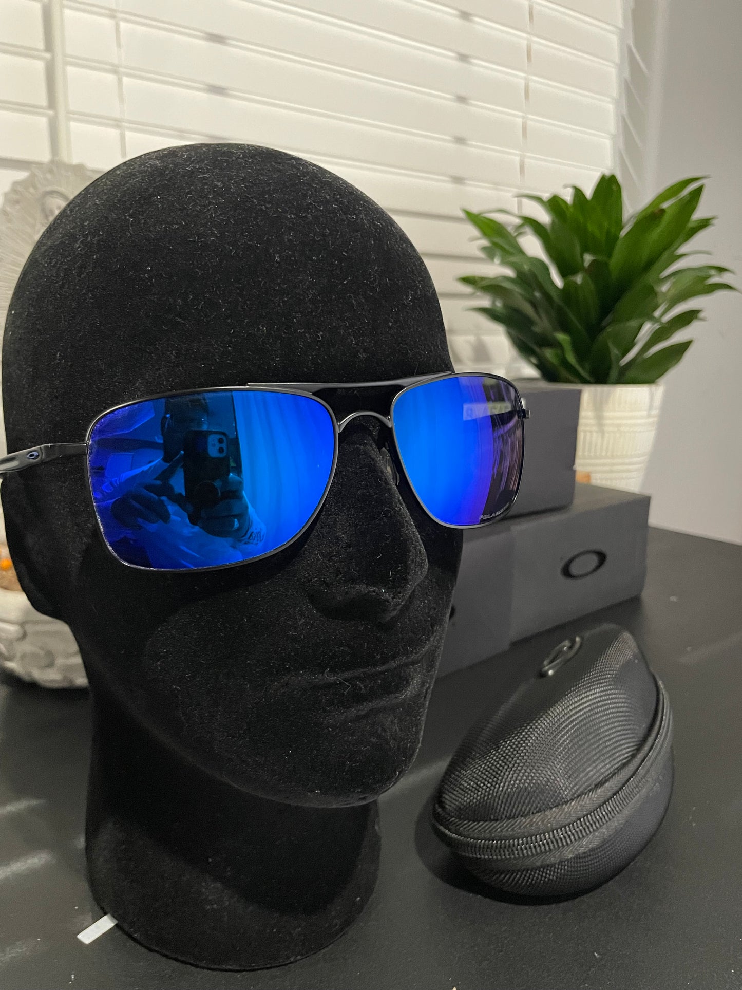 Blue Polarized Edge sunglasses