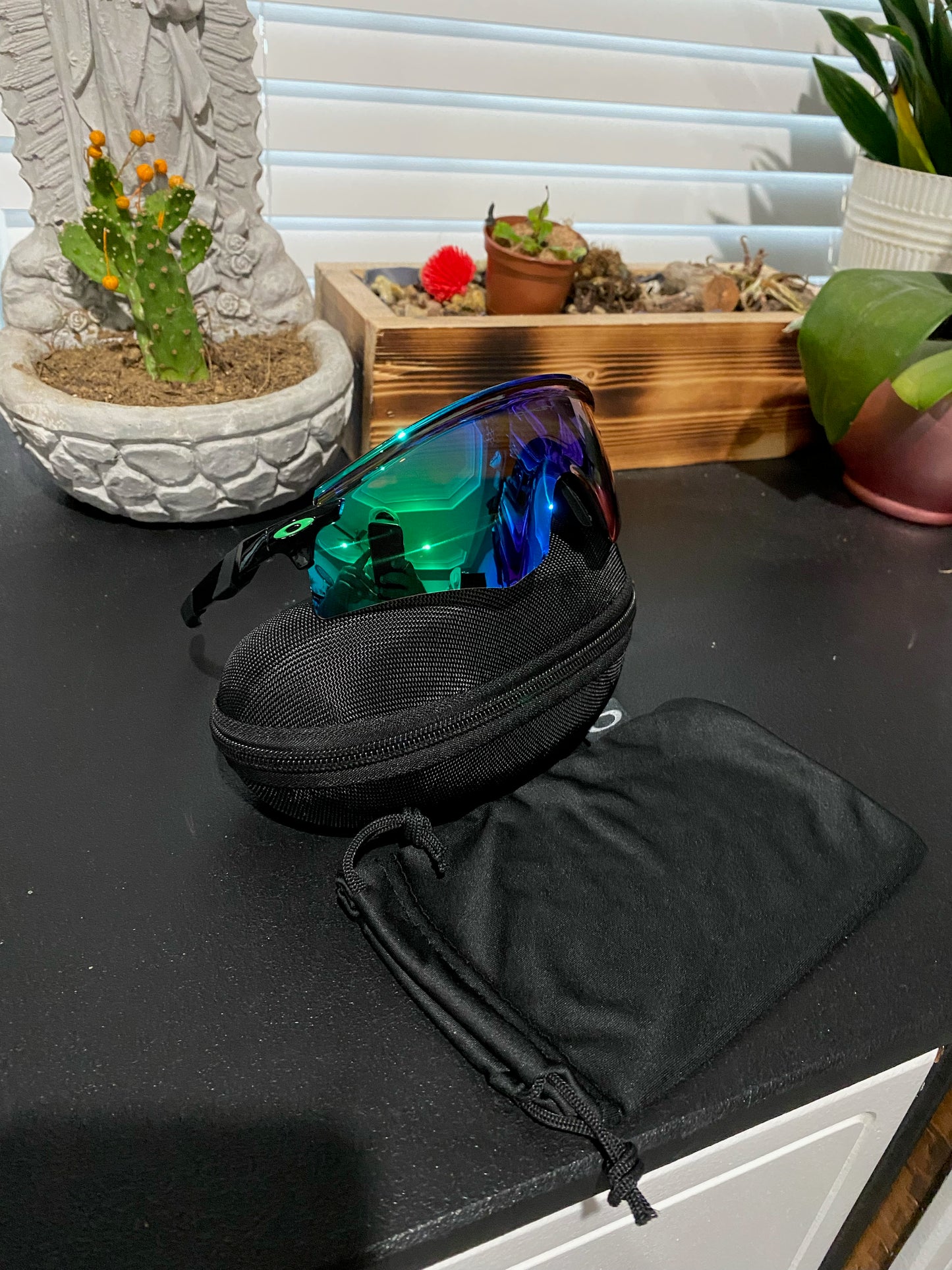 Green Polarized encoder Sunglasses